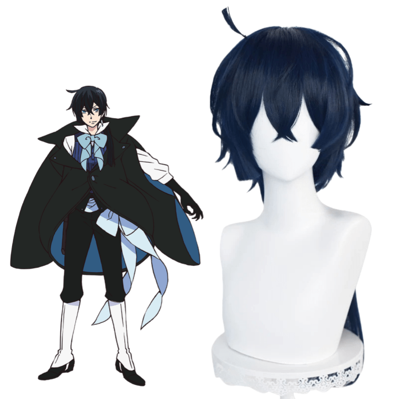The Case Study of Vanitas Vanitas Blue Long Cosplay Wig - lemailwigs
