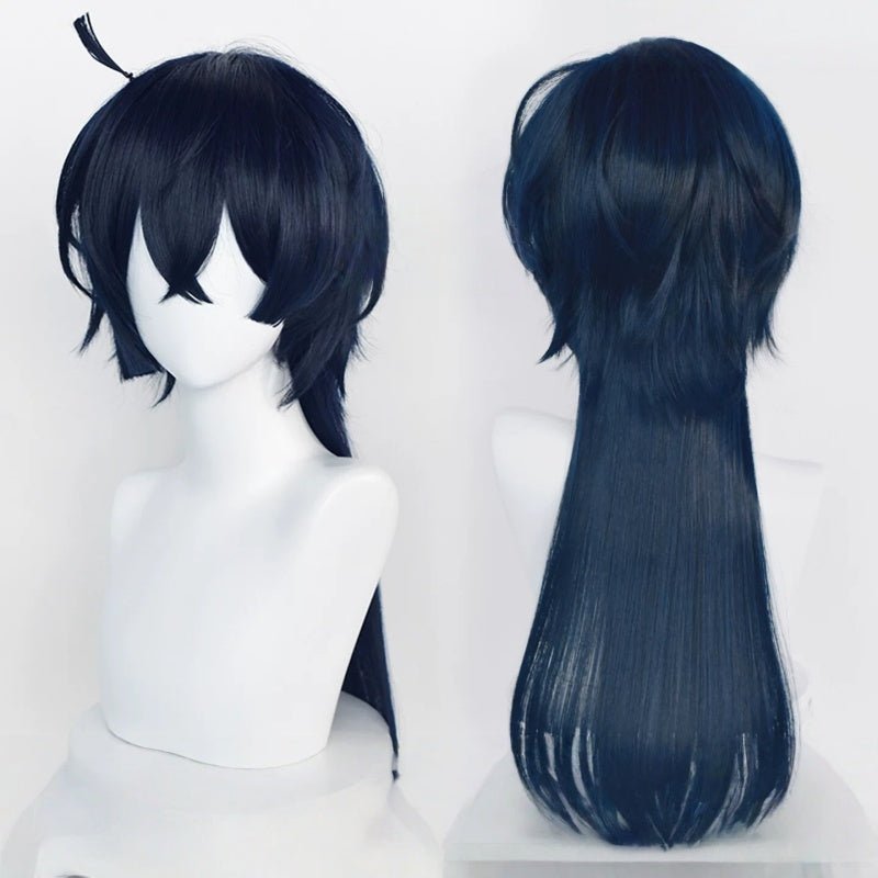 The Case Study of Vanitas Vanitas Blue Long Cosplay Wig - lemailwigs