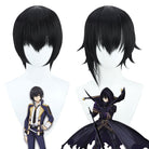 The Eminence in Shadow Cid Kageno Black Cosplay Wig - lemailwigs