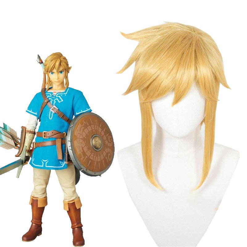 The Legend of Zelda Link Blonde Cosplay Wig - lemailwigs