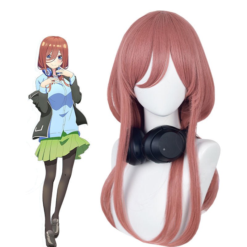 The Quintessential Quintuplets Miku Nakano Cosplay Wig - lemailwigs