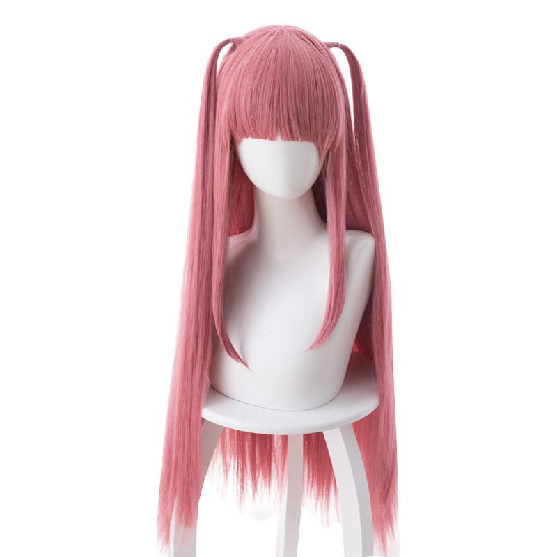 The Quintessential Quintuplets Nino Nakano Long Pink Cosplay Wig - lemailwigs