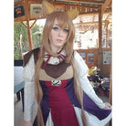 The Rising of the Shield Hero Raphtalia Long Straight Brown Cosplay Wigs With Ears - lemailwigs