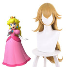 The Super Mario Bros. Movie Princess Peach Long Blonde Cosplay Wig - lemailwigs