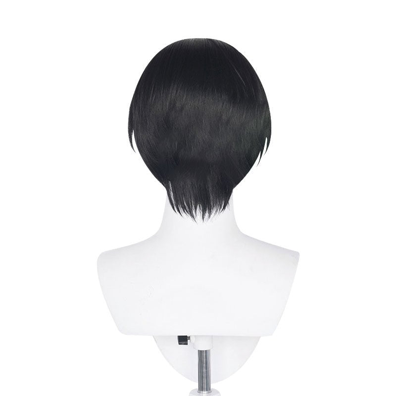 Tokyo Revengers Manjirou Sano Short Black Cosplay Wigs - lemailwigs