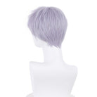 Tokyo Revengers Takashi Mitsuya Purple Mixed Grey Short Cosplay Wigs - lemailwigs
