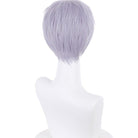 Tokyo Revengers Takashi Mitsuya Purple Mixed Grey Short Cosplay Wigs - lemailwigs