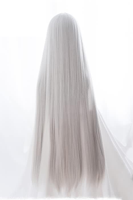 Tonari no Ky¨±ketsuki - san Sophie Twilight Long Grey Straight Cosplay Wigs - lemailwigs