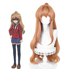 Toradora! Taiga Aisaka Long Orange Cosplay Wig - lemailwigs