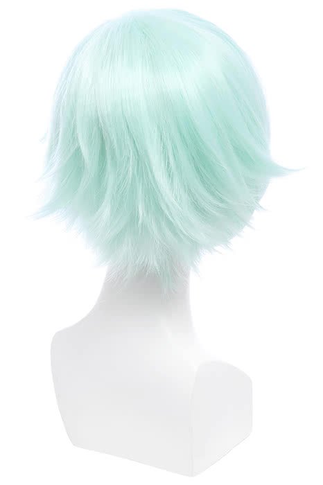 Touken Ranbu Higekiri Short Powder Blue Cosplay Wigs JF - 0347 - lemailwigs