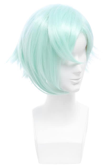 Touken Ranbu Higekiri Short Powder Blue Cosplay Wigs JF - 0347 - lemailwigs