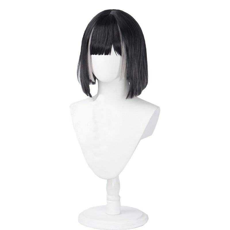 Touken Ranbu Ky­goku Masamune Black Mixed Grey Cosplay Wig - lemailwigs