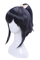 Touken Ranbu Online Yamatonokami Yasusada Blue mixed Black Men Cosplay Wigs - lemailwigs