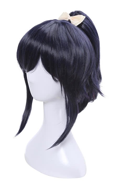Touken Ranbu Online Yamatonokami Yasusada Blue mixed Black Men Cosplay Wigs - lemailwigs