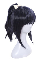 Touken Ranbu Online Yamatonokami Yasusada Blue mixed Black Men Cosplay Wigs - lemailwigs