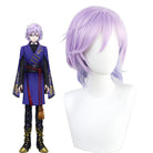 Twisted - Wonderland Epel Felmier Purple Mixed Blue Cosplay Wig - lemailwigs