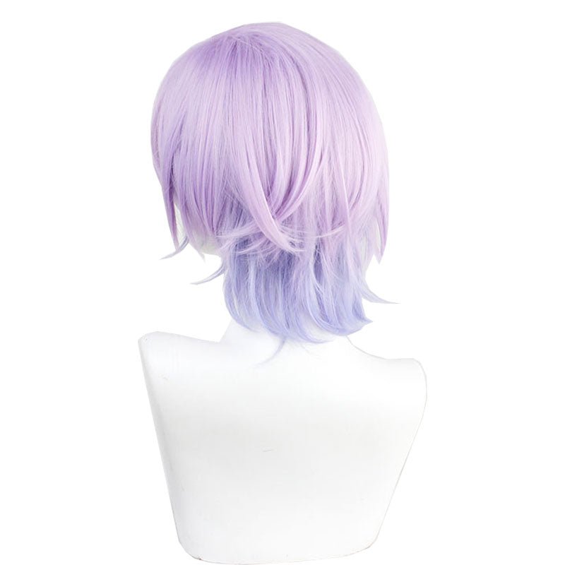 Twisted - Wonderland Epel Felmier Purple Mixed Blue Cosplay Wig - lemailwigs