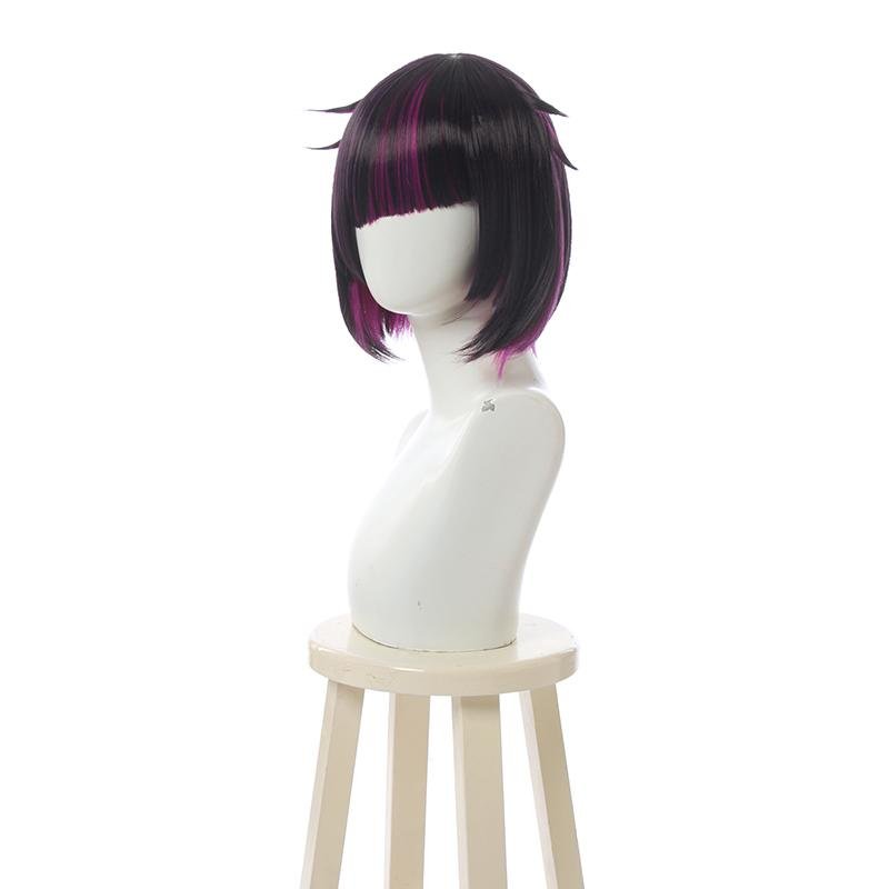 Twisted Wonderland Lilia Vanrouge Purple Mixed Black Cosplay Wigs - lemailwigs