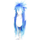 Twisted - Wonderland Mermaid Idia Long Blue Cosplay Wigs - lemailwigs