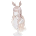 Uma Musume Umamusume:Pretty Derby Biwa Hayahide Cosplay Wigs with Ears Bangs - lemailwigs