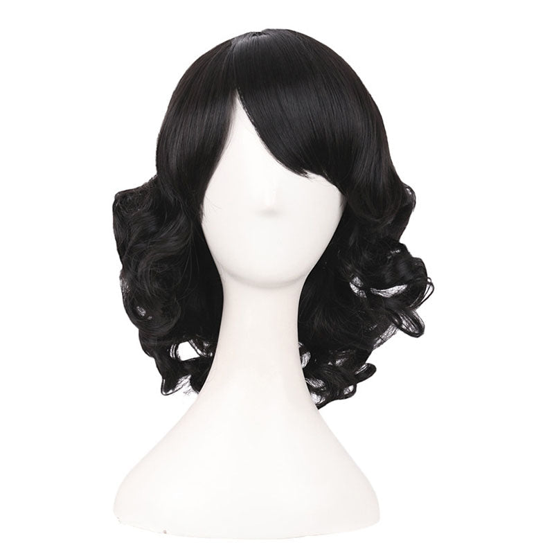 Universal Wavy Curl 35cm Short Cosplay Wigs - A - lemailwigs