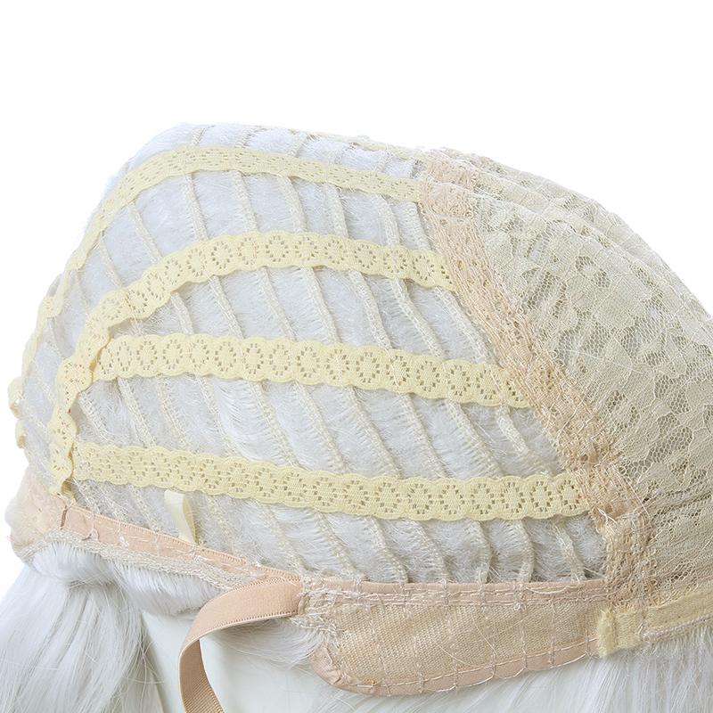 Valorant Jett Silver Grey Ponytail Cosplay Wigs - lemailwigs