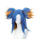 Valorant Neon Blue Mixed Orange Cosplay Wigs - lemailwigs