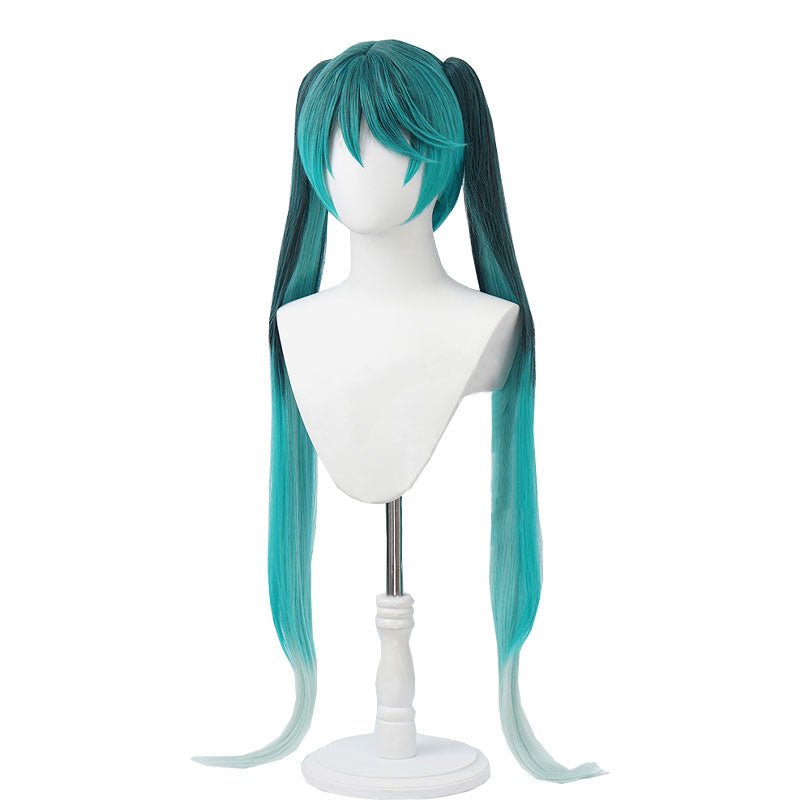 VOCALOID Hatsune Miku Calne Ca Long Straight Gradient Cosplay Wig - lemailwigs