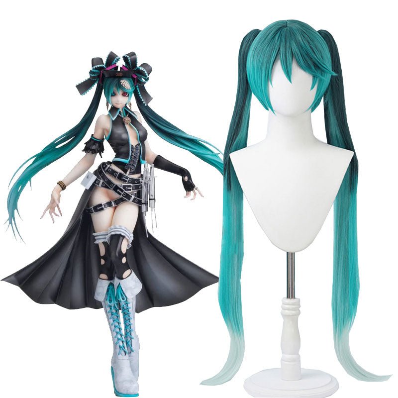 VOCALOID Hatsune Miku Calne Ca Long Straight Gradient Cosplay Wig - lemailwigs