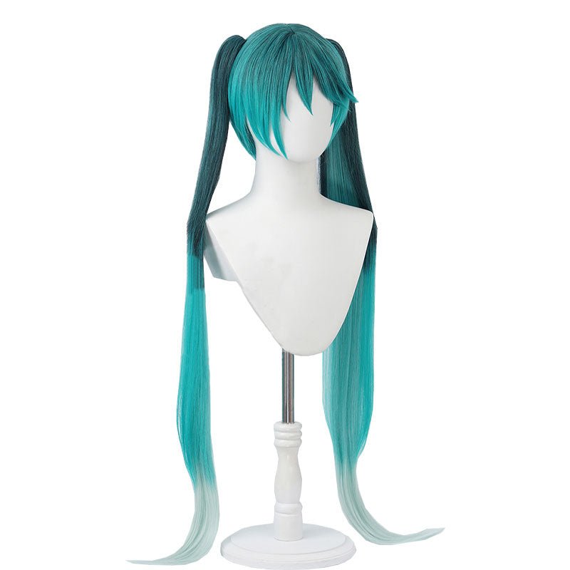 VOCALOID Hatsune Miku Calne Ca Long Straight Gradient Cosplay Wig - lemailwigs