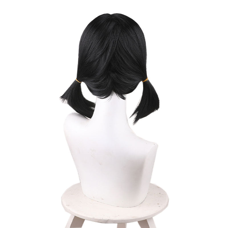 VOCALOID Yuki Black Double Tail Cosplay Wig - lemailwigs