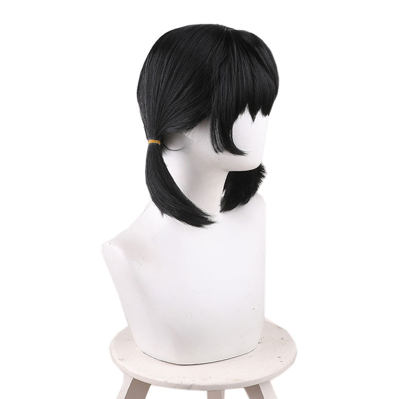 VOCALOID Yuki Black Double Tail Cosplay Wig - lemailwigs