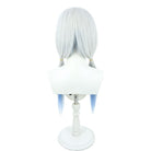 Vtuber Hakase Fuyuki Grey Mixed Blue Cosplay Wig - lemailwigs