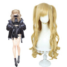 Vtuber Sister Cleaire Long Blonde Curly Cosplay Wig - lemailwigs