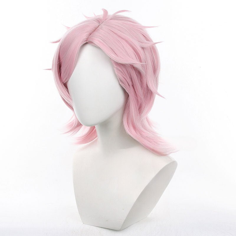 Wind Breaker Mitsuki Kiryu Pink Short Cosplay Wigs - lemailwigs