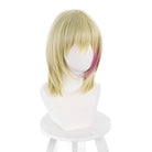 Wonder Egg Priority Rika Kawai 40cm Long Blonde Mixed Pink Cosplay Wigs - lemailwigs