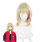 Wonder Egg Priority Rika Kawai 40cm Long Blonde Mixed Pink Cosplay Wigs - lemailwigs
