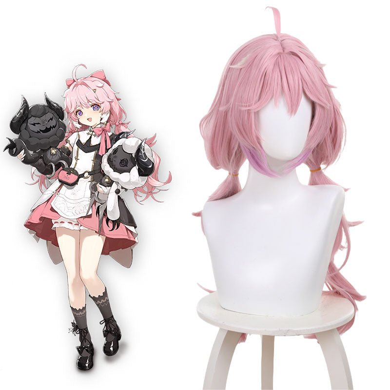 Wuthering Waves Anke Pink Cosplay Wig - lemailwigs