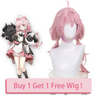 Wuthering Waves Anke Pink Cosplay Wig - lemailwigs
