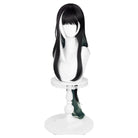 Wuthering Waves Baizhi Black mixed White Cosplay Wig - lemailwigs