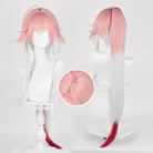 Wuthering Waves Changli Pink mixed White Cosplay Wig - lemailwigs