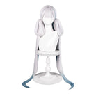 Wuthering Waves Jinhsi White mixed Blue Long Ponytail Cosplay Wig - lemailwigs