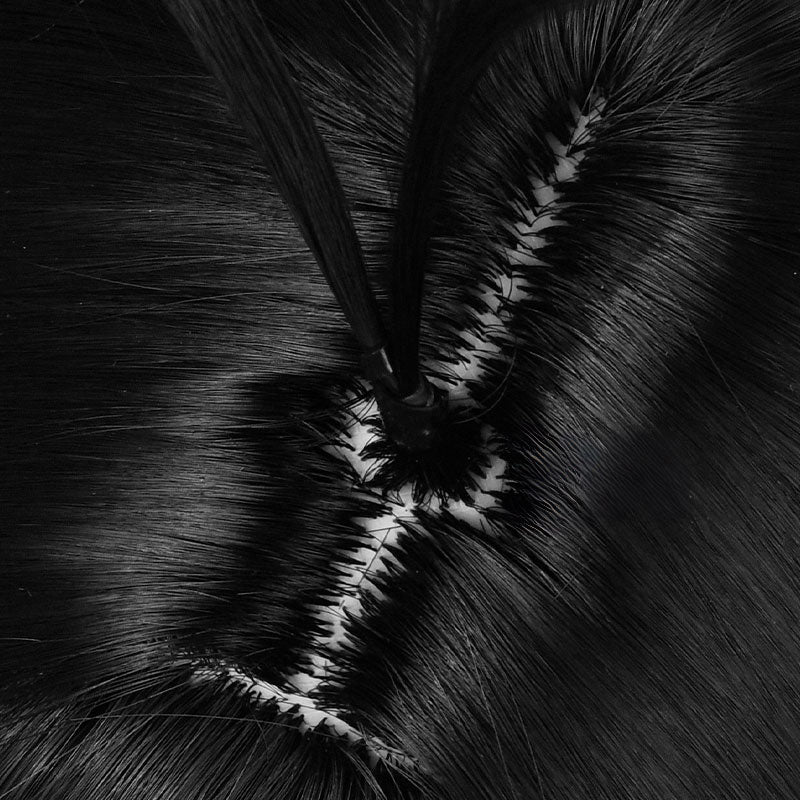 Wuthering Waves Rover Female Black mixed White Cosplay Wig - lemailwigs