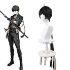 Wuthering Waves Rover Male Black Cosplay Wig - lemailwigs