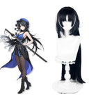 Wuthering Waves Yangyang Black mixed White Cosplay Wig - lemailwigs