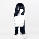 Wuthering Waves Yangyang Black mixed White Cosplay Wig - lemailwigs