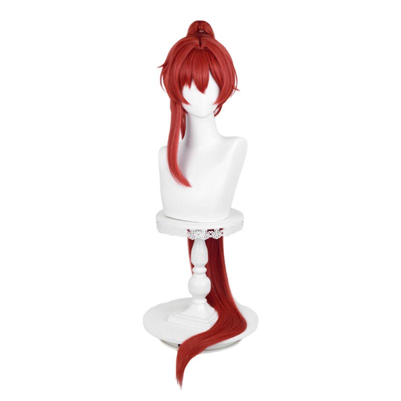 Wuthering Waves Yinlin Red Cosplay Wig - lemailwigs