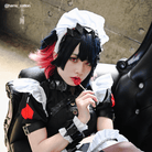 Zenless Zone Zero Ellen Joe Black Pink Short Cosplay Wigs - lemailwigs