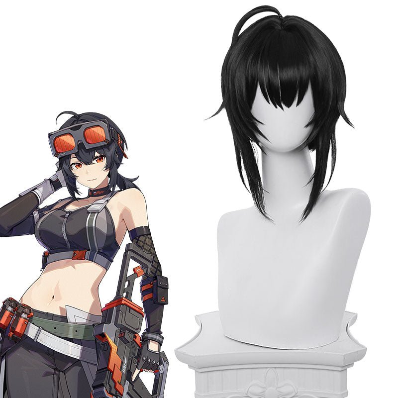 Zenless Zone Zero Grace Howard Black Cosplay Wigs - lemailwigs