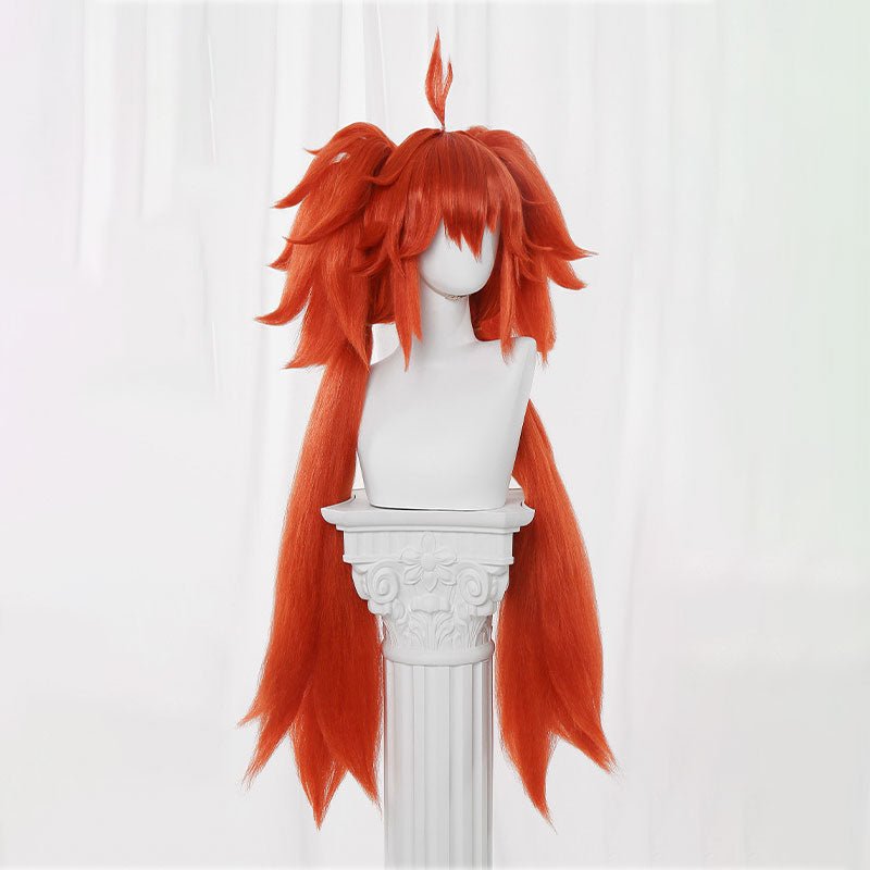 Zenless Zone Zero Koleda Belobog Red Cosplay Wig - lemailwigs